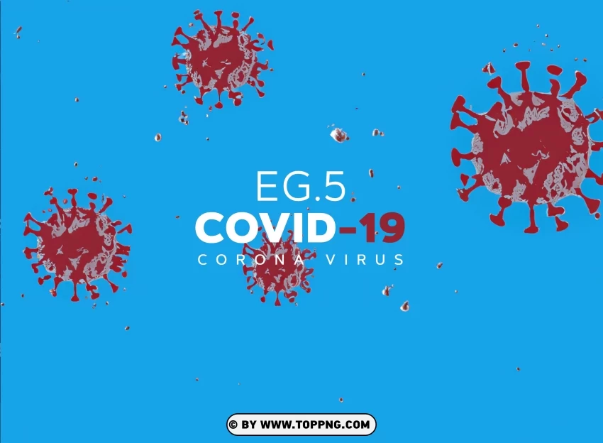 HD New Variant Concept EG.5 Vector Background Coronavirus, EG-5 ,COVID-19, Marburg Virus, Virus, Deadly, Pathogen