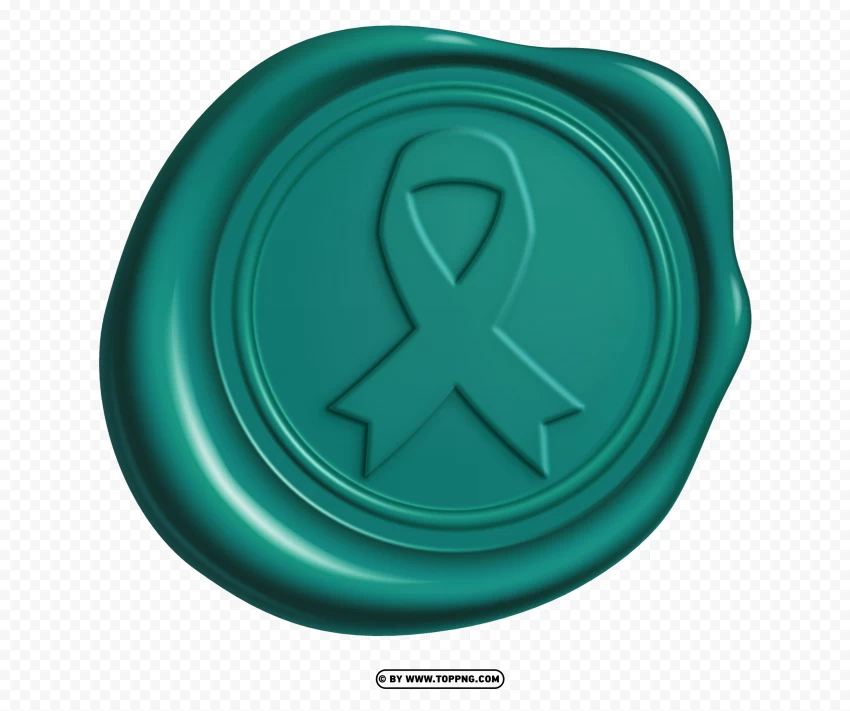 hd ovarian cancer ribbon wax logo stamp sign png , cancer icon,
pink ribbon,
awareness ribbon,
cancer ribbon,
cancer background,
cancer awareness
