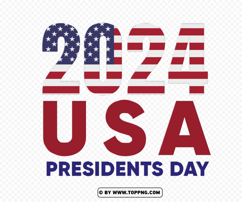 HD PNG Design Of US Presidents Day 2024 Image ID 490730 TOPpng
