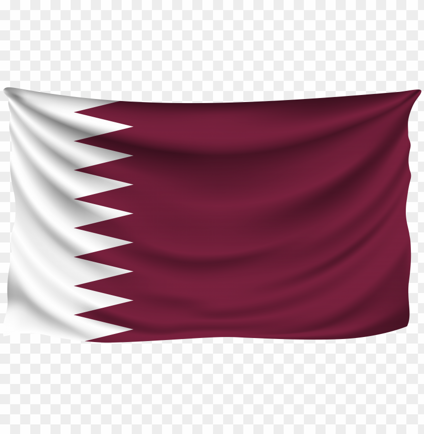 hd qatar waving hanging flag PNG image with transparent background@toppng.com