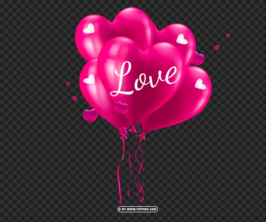 hd realistic pink heart balloons valentines day png transparent , love anniversary,
happy valentine,
love sign,
valentine couple,
abstract heart,
heart banner