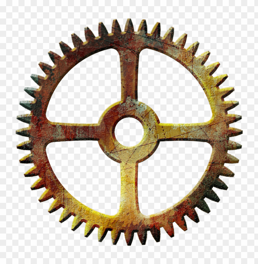 hd steampunk mechanical industrial metal gear PNG image with transparent background@toppng.com