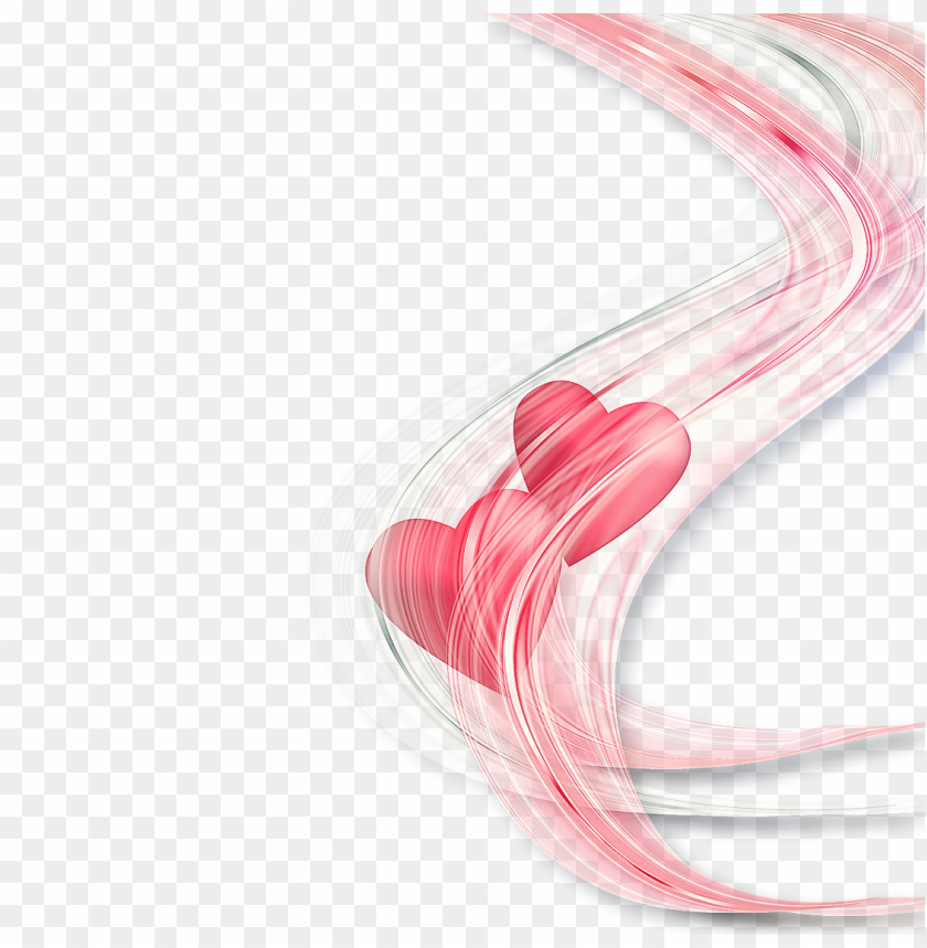 Hd Valentine Love Abstract Hearts PNG Image With Transparent Background