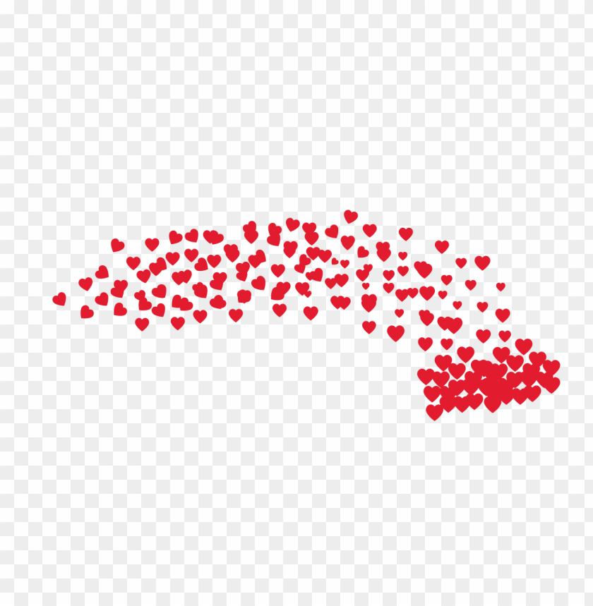 free PNG hd valentine's love red floating hearts PNG image with transparent background PNG images transparent