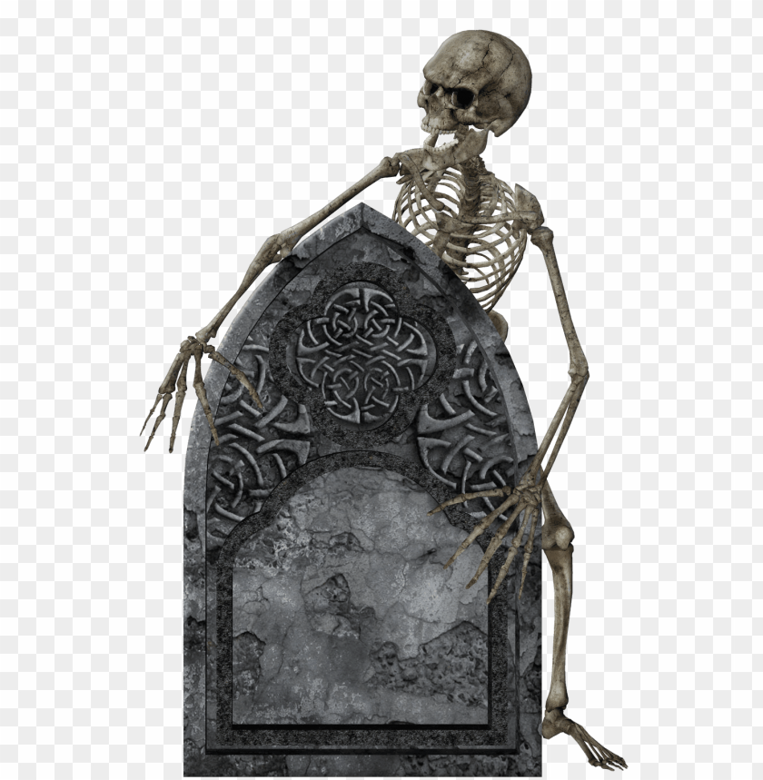 miscellaneous, graveyard, headstone and skeleton, 