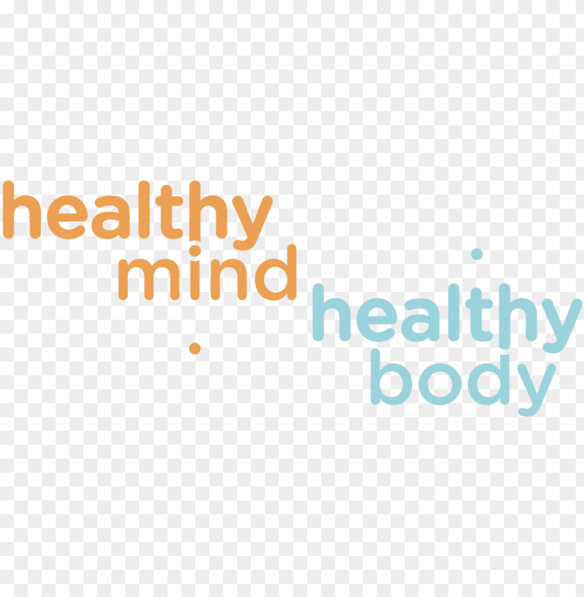 healthy body healthy mind clipart