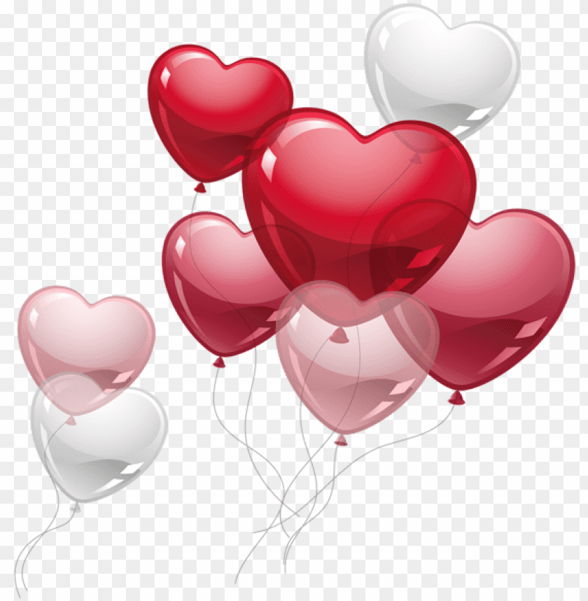Download Heart Balloons Png Image With Transparent Background Toppng