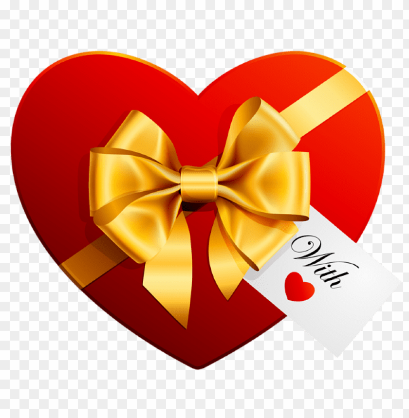 Heart Box Chocolates Png Images Background -  Image ID Is 43711