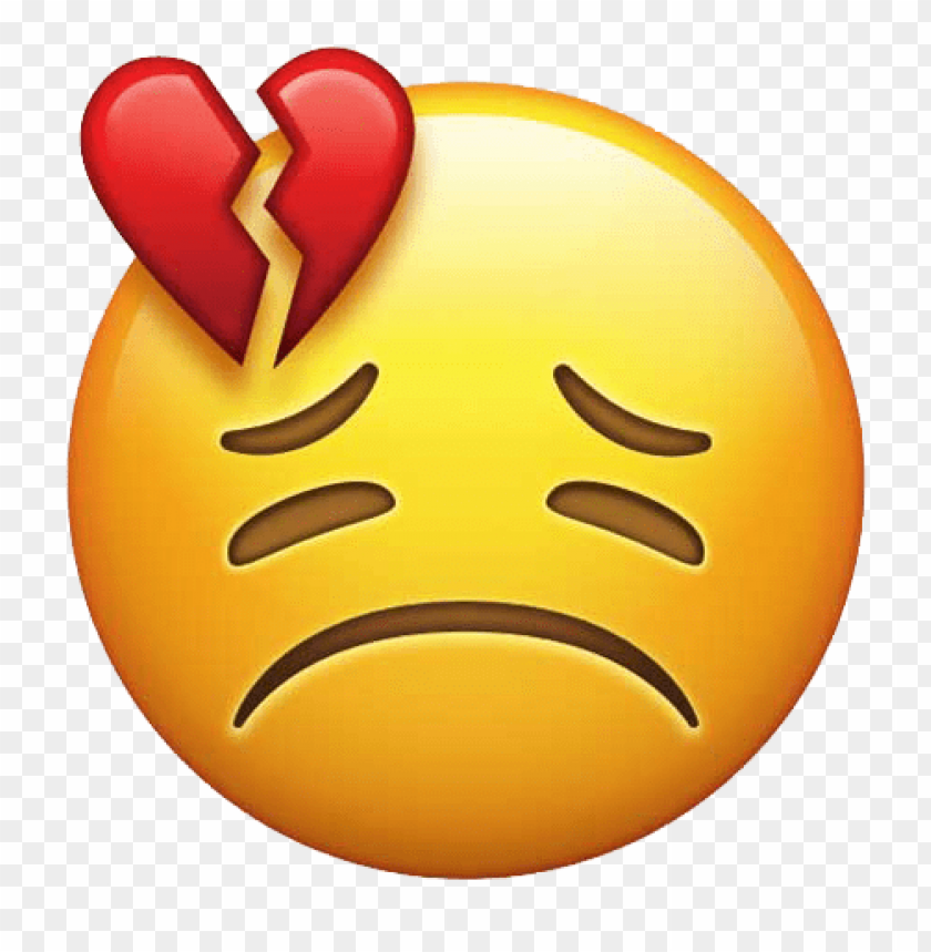 heart, broken, emoji, red