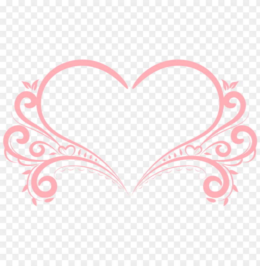 free PNG heart decorative png - Free PNG Images PNG images transparent
