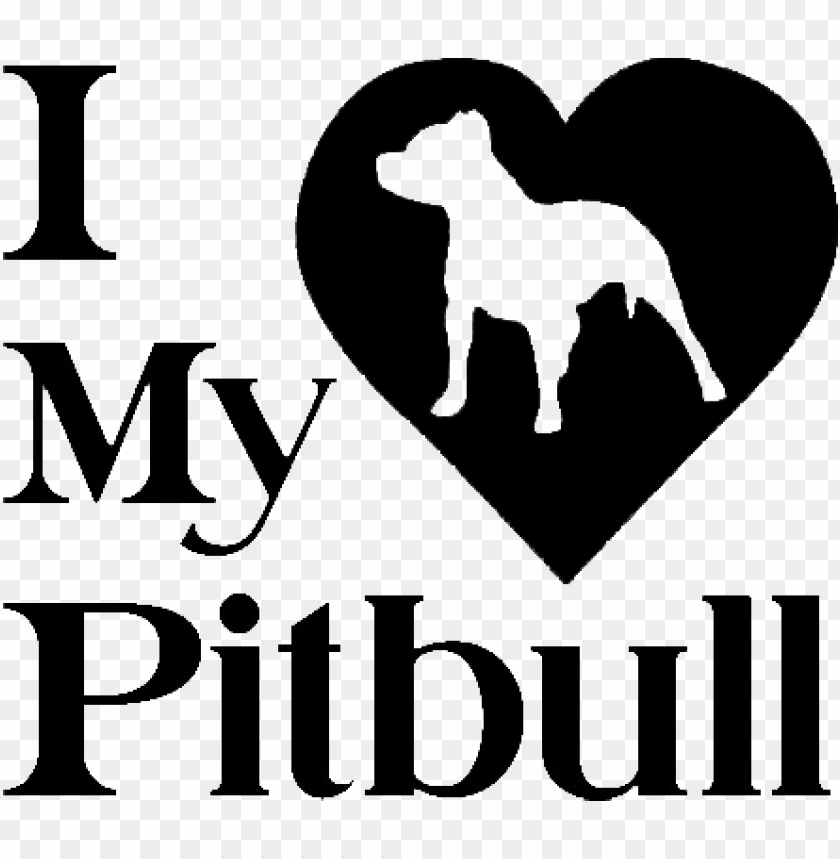 Heart Dog Puppy Sticker Car Window Vinyl Decal Pitbull Png Image