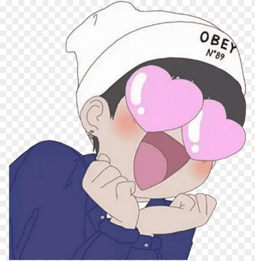 anime heart, kawaii heart, cute anime eyes, anime eyes, heart eyes emoji, black heart
