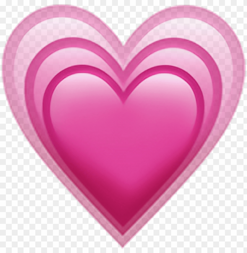 Heart Hearts Emoji Emojis Tumblr Picsart - Emoji PNG Image With Transparent Background