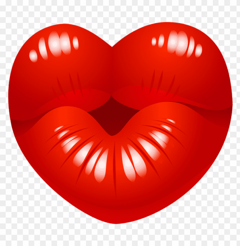 Heart Kiss Png Images Background -  Image ID Is 42891