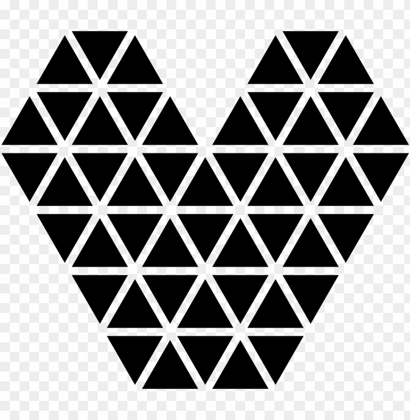 free PNG heart made out of shapes PNG image with transparent background PNG images transparent