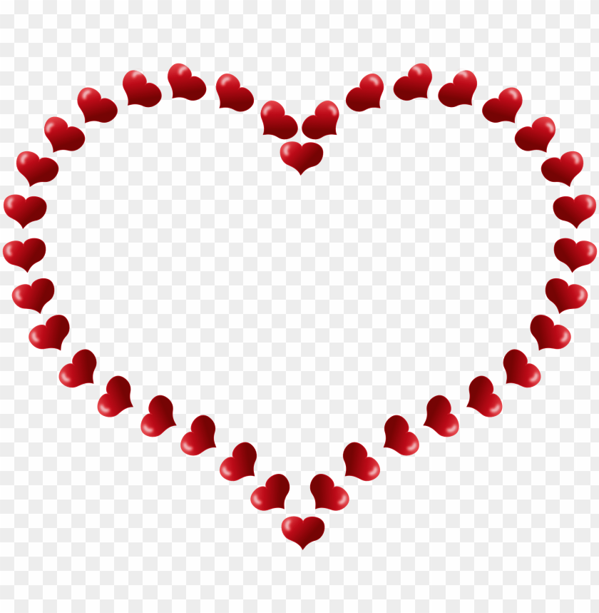 Download heart outline little hearts png images background | TOPpng