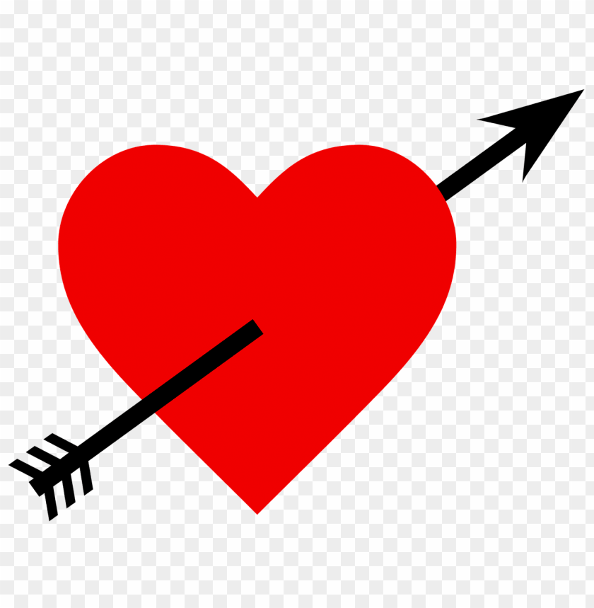 people, hearts, heart with black arrow, 