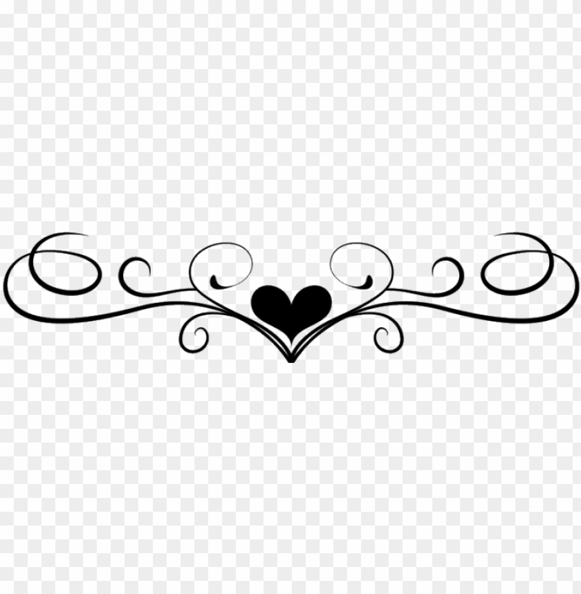 hearts scroll clip art giftsforsubs - bride and groom name desi PNG image  with transparent background | TOPpng