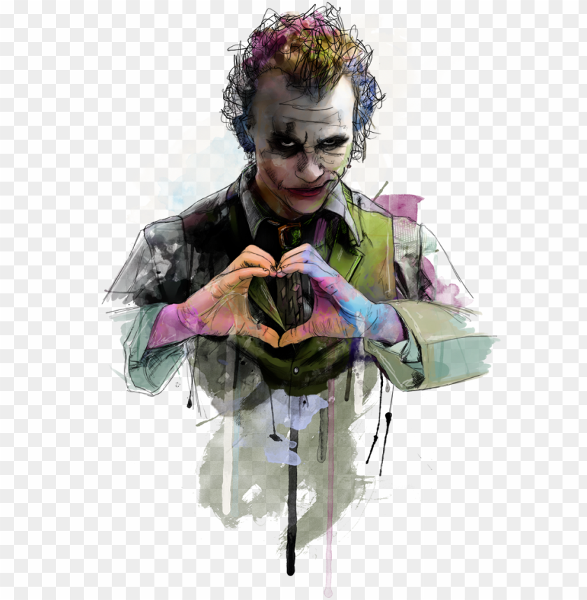 Heath Joker Joker Batman Joker Villain Joker Clown Joker Best PNG Image With Transparent Background