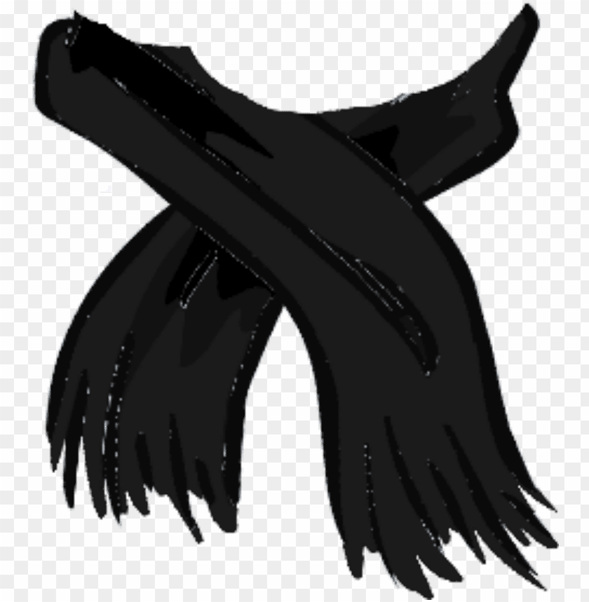Download Heather Black Scarf Clipart Png Photo Toppng - black scarf roblox