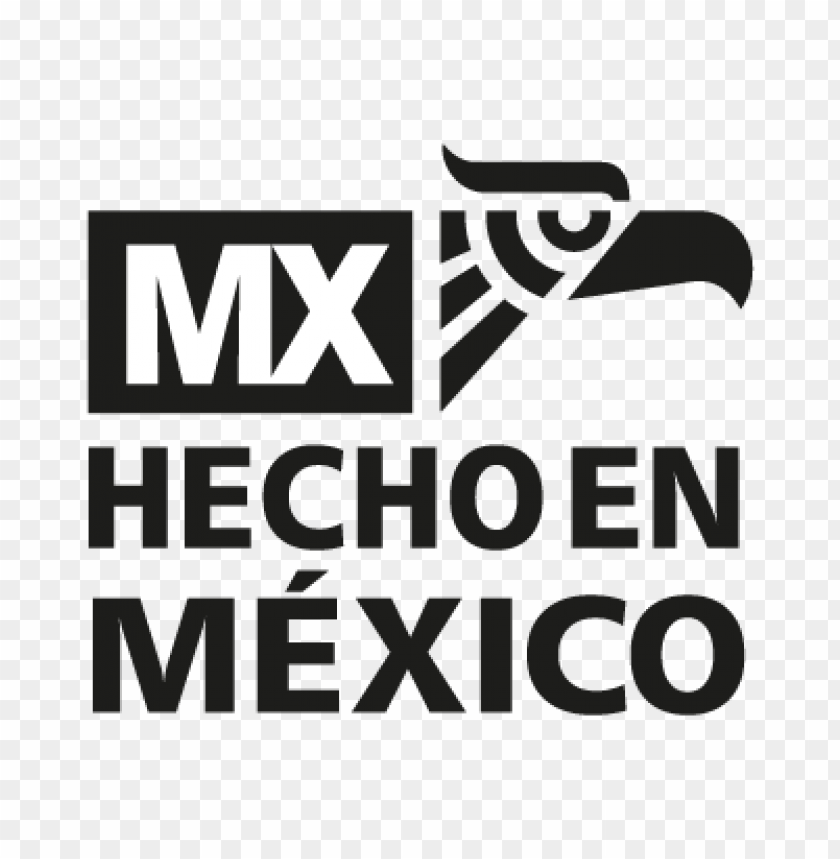  hecho en mexico de nuevo vector logo free - 465683