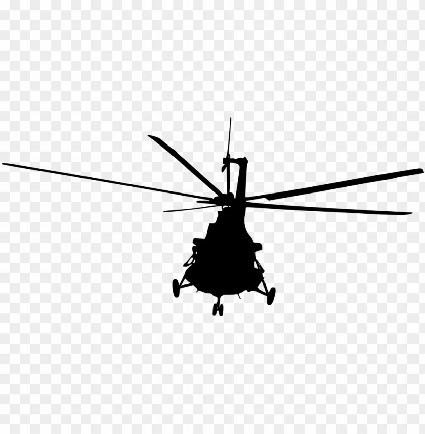 helicopter front view silhouette png - Free PNG Images@toppng.com
