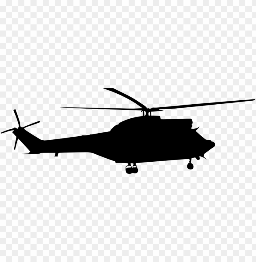 free PNG helicopter side view silhouette png - Free PNG Images PNG images transparent