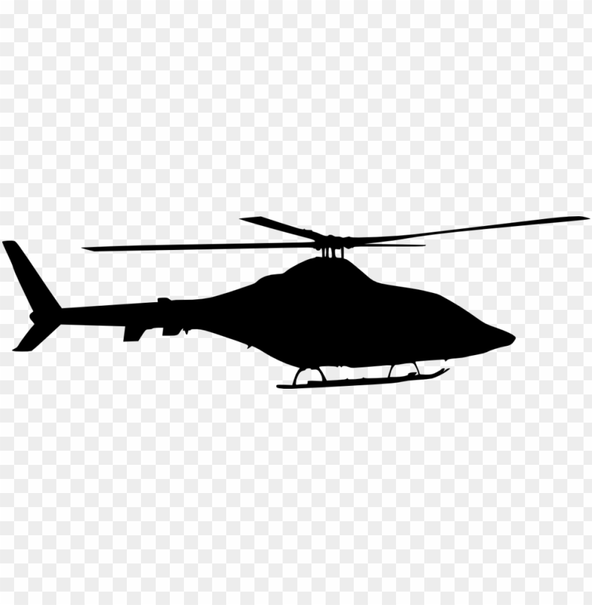 free PNG helicopter side view silhouette png - Free PNG Images PNG images transparent