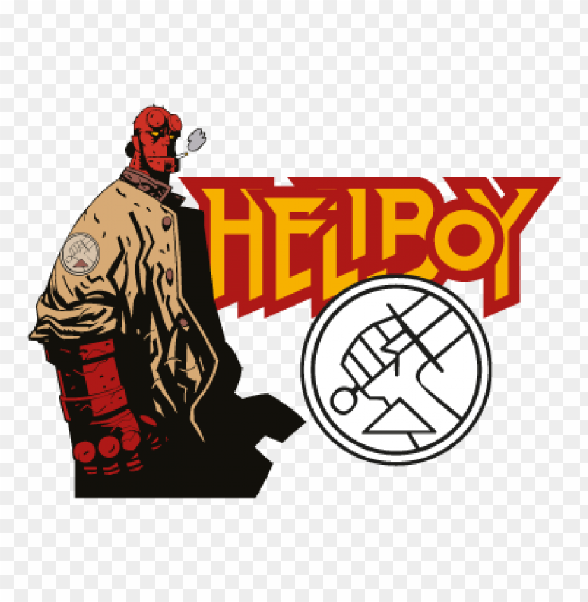  hellboy vector logo free download - 469191