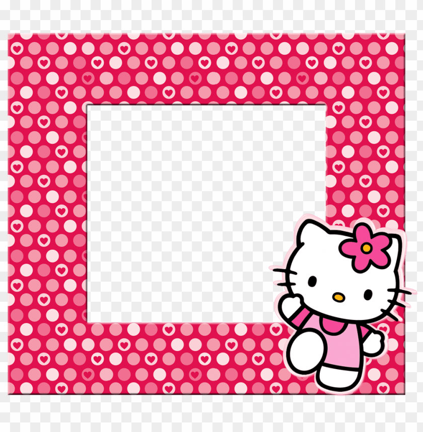 hello kitty border png image with transparent background toppng toppng