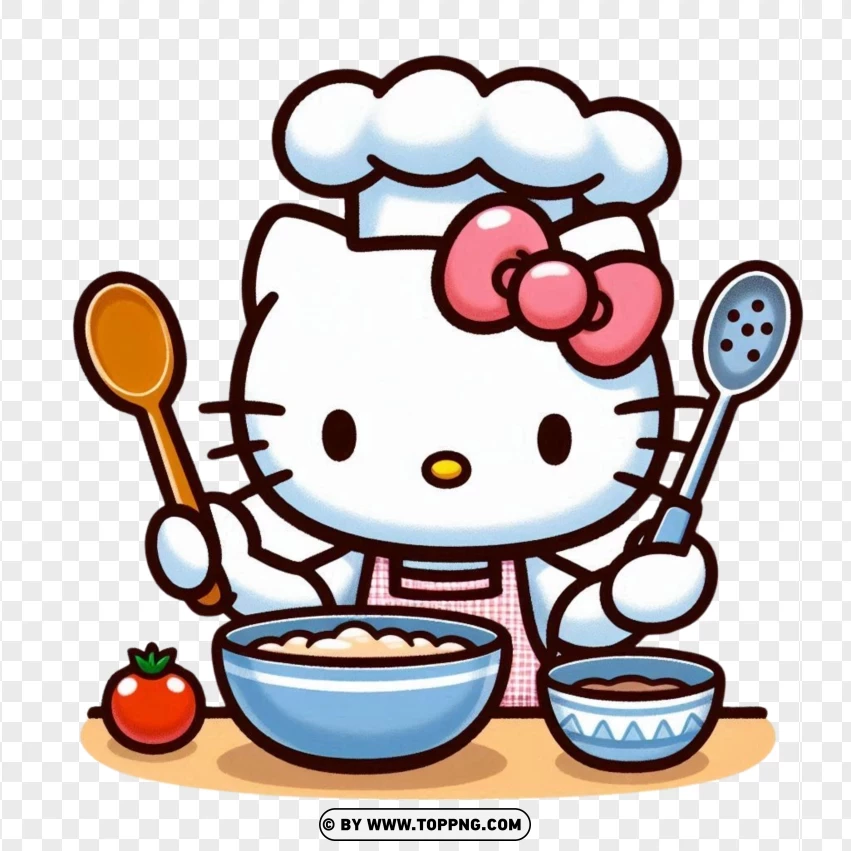 Hello Kitty Cooking | TOPpng