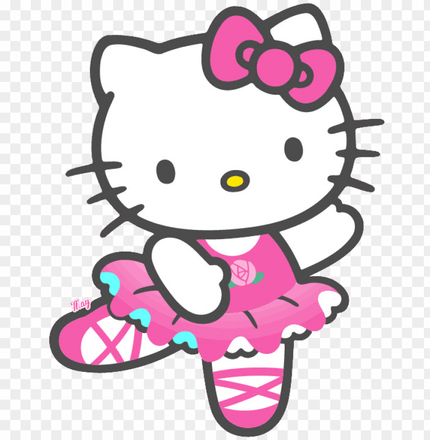 hello kitty dancing png image with transparent background toppng toppng