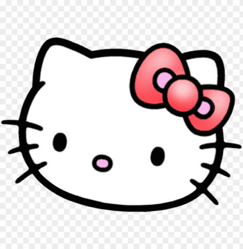 hello kitty face PNG image with transparent background | TOPpng