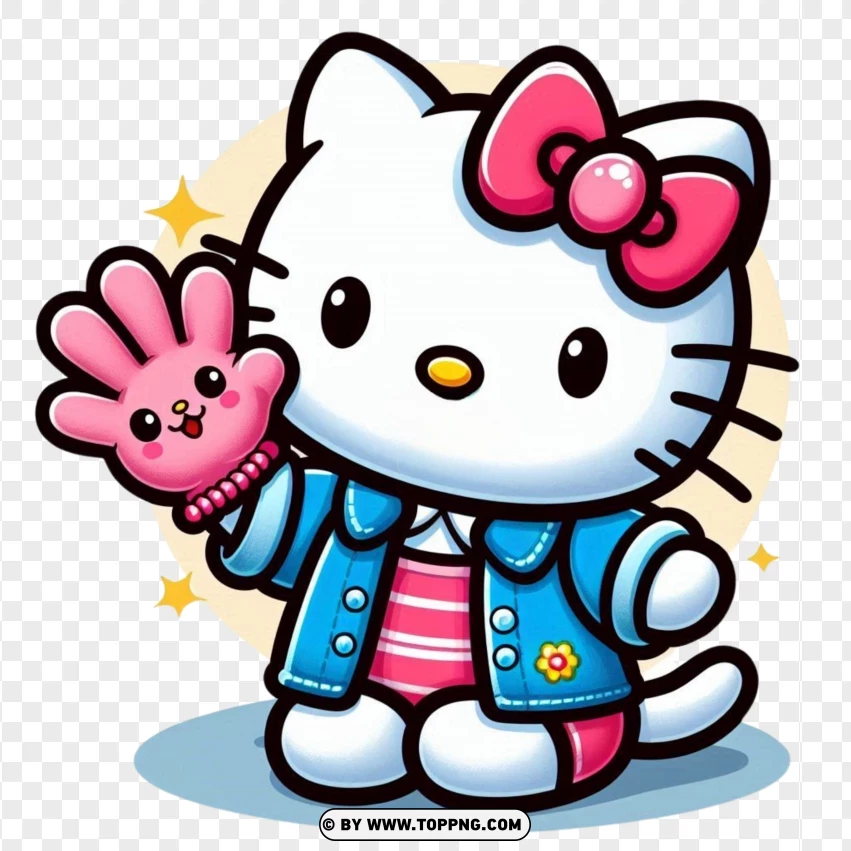 Hello Kitty , Kitty Character , Cartoon,Illustration , Isolated , Disney , Fictional Character 