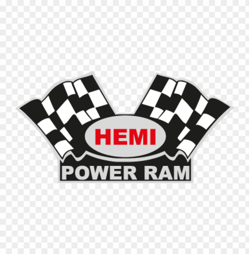 hemi power ram vector logo download free - 465644