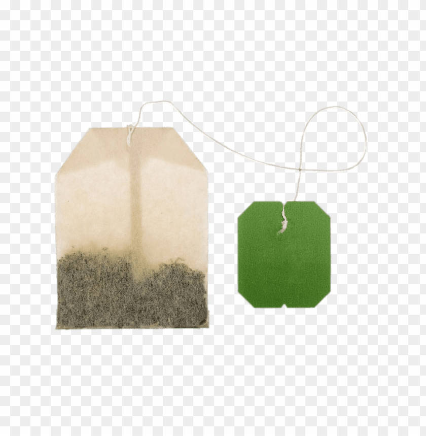 miscellaneous, tea bags, herbal tea bag with green label, 