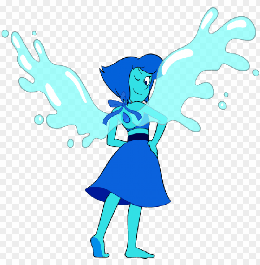 here is a transparent lapis lazuli the new crystal - steven universe lapis new crystal gems PNG image with transparent background@toppng.com