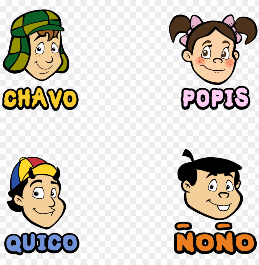Download here's all the kids headshots from el chavo del ocho - quee png -  Free PNG Images | TOPpng