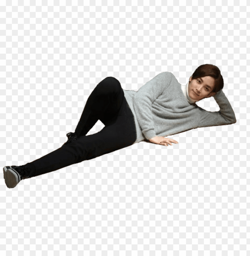 hereu0027s a lying down jeonghan png for yu0027all jeonghan transparent PNG transparent with Clear Background ID 197033
