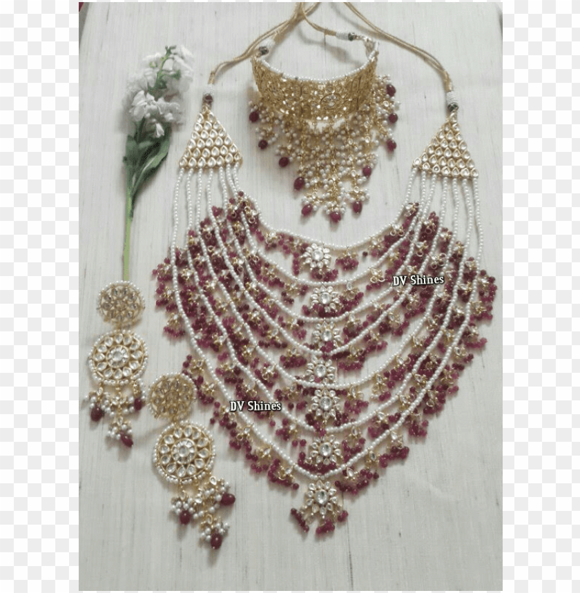 free PNG high quality kundan necklace, kundan jewelry,kundan - necklace PNG image with transparent background PNG images transparent