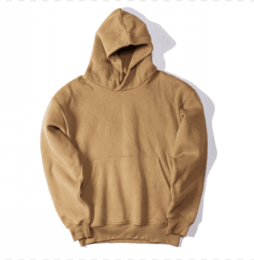 high street oversized blank hoodie - brown hoodies PNG image with ...