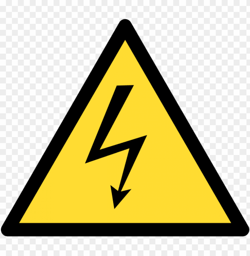 high voltage warning sign PNG transparent with Clear Background ID 118902