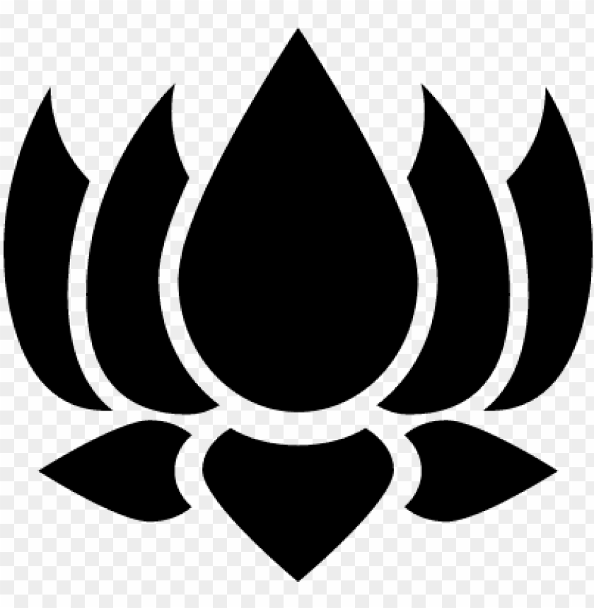Download hinduist lotus flower vector - icono flor de loto png - Free PNG  Images | TOPpng