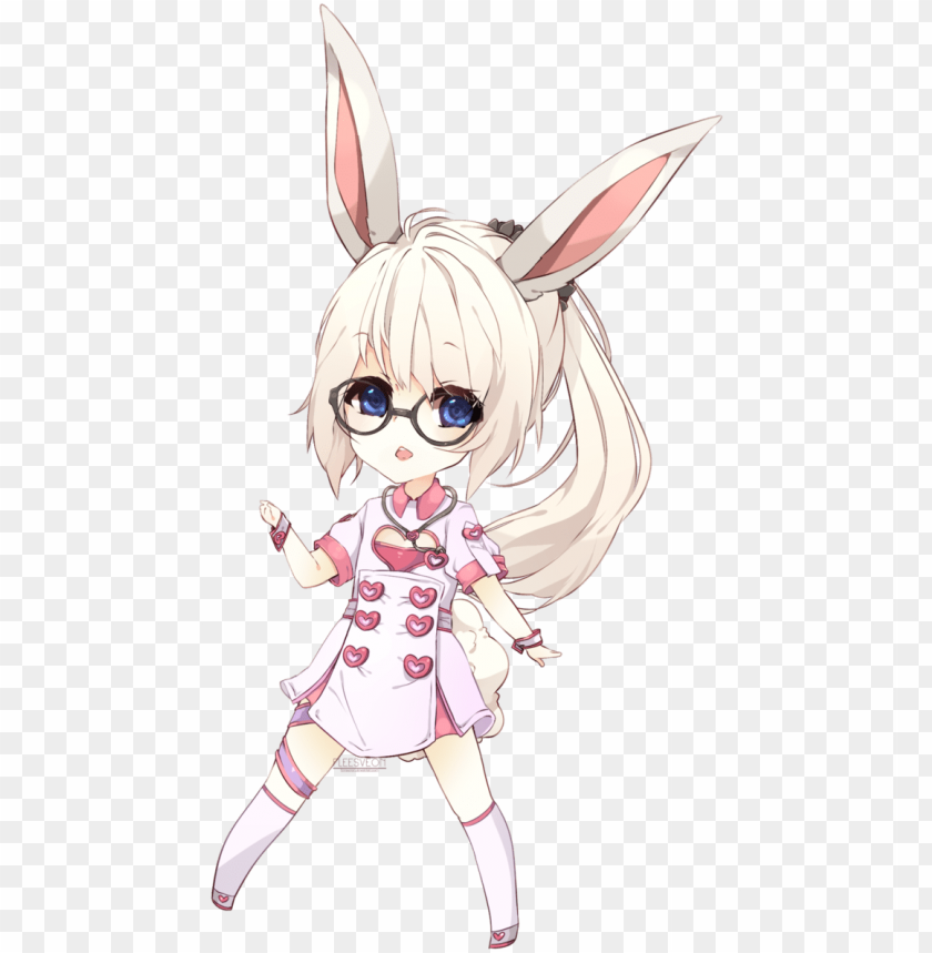 hinh anime bunny chibi PNG transparent with Clear Background ID 78356