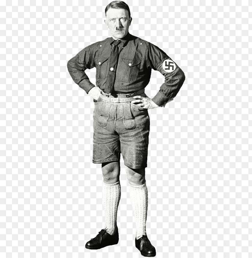 people, history, germany, hitler with shorts, 