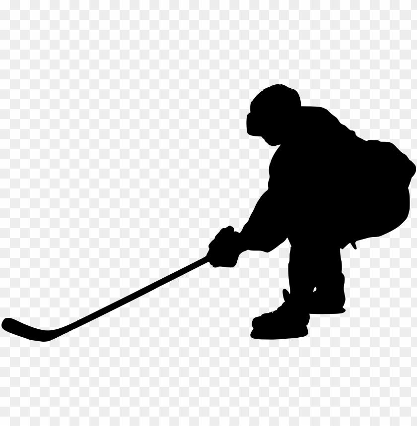 Transparent hockey silhouette PNG Image - ID 4362