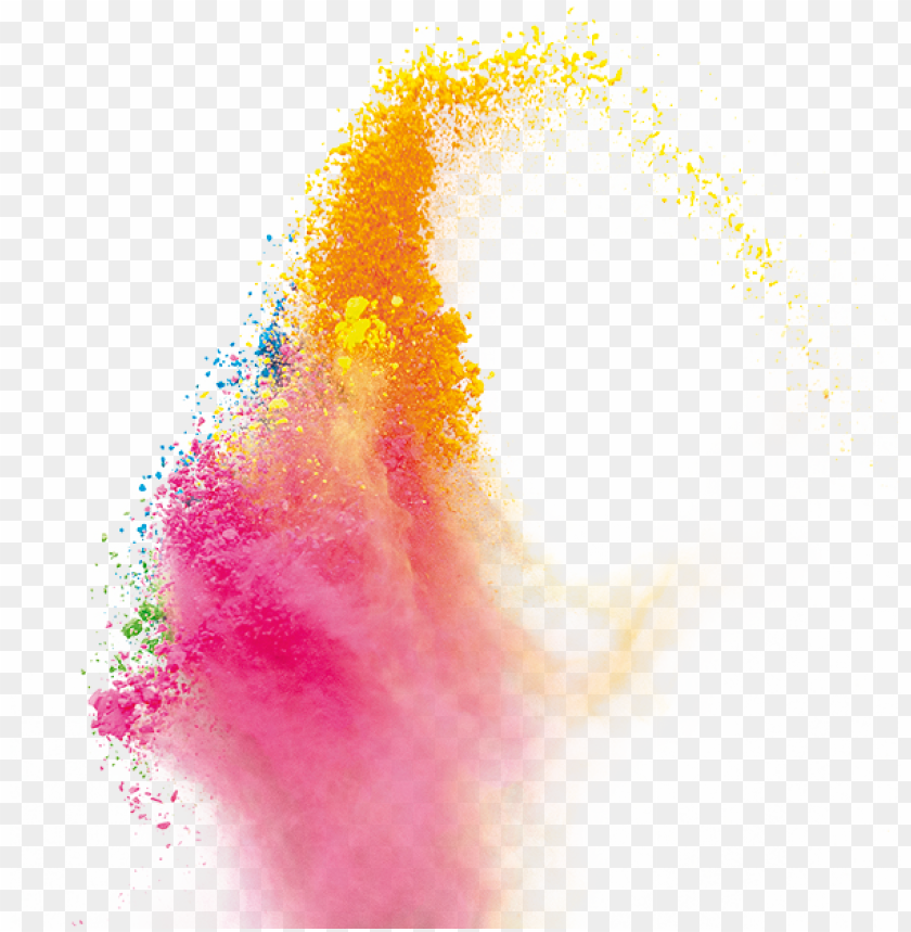 Holi Color PNG Image With Transparent Background