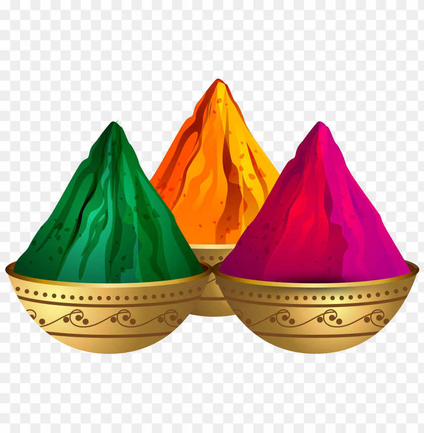 Holi Color Powder  PNG Image With Transparent Background