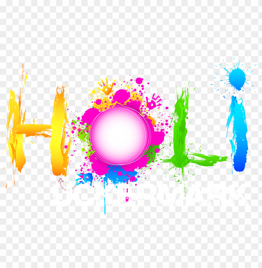 Holi Text Png Design File Happy Holi Cb Holi Edit Background Hd