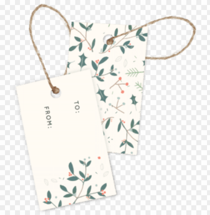 free PNG holly jolly gift tags pack of - holly christmas gift tags PNG image with transparent background PNG images transparent